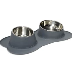 Gamelle double pour chien 51,5x28,5xH10cm < Gifi Best