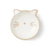 Gamelle pour chat céramique blanc oreilles de chat Ø13cm