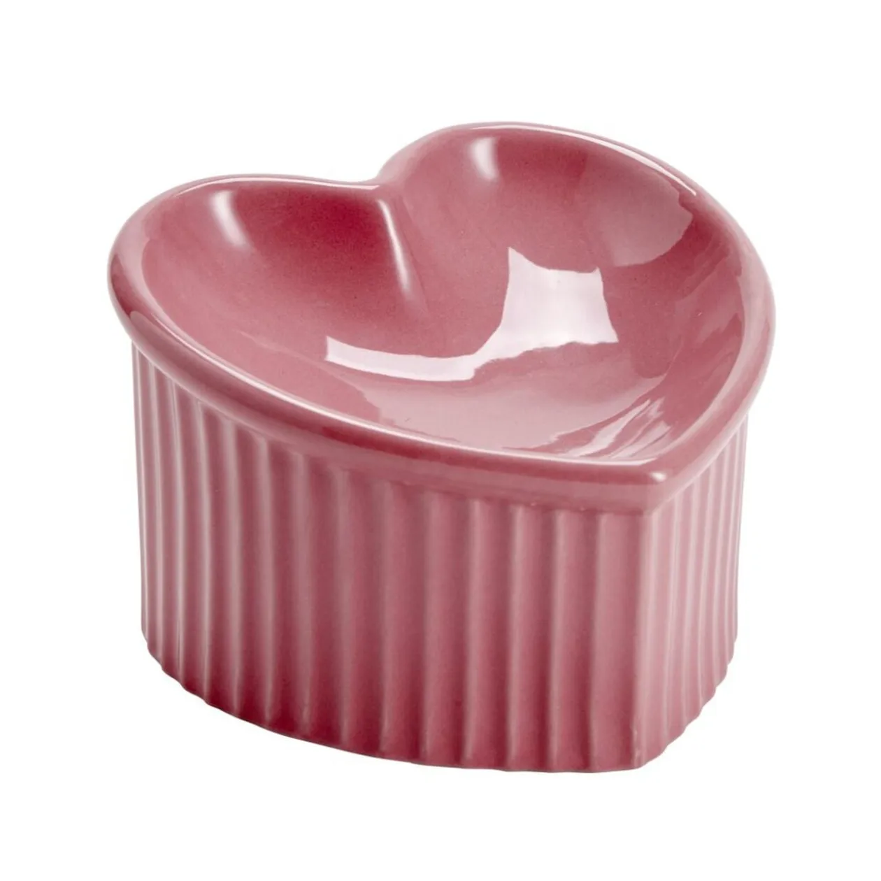 Gamelle pour chien ou chat céramique forme originale Ø14,5xH10cm (2 modèles)