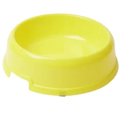 Gamelle pour chien ou chat ronde plastique rouge Ø21,5xH6,5cm < Gifi Outlet