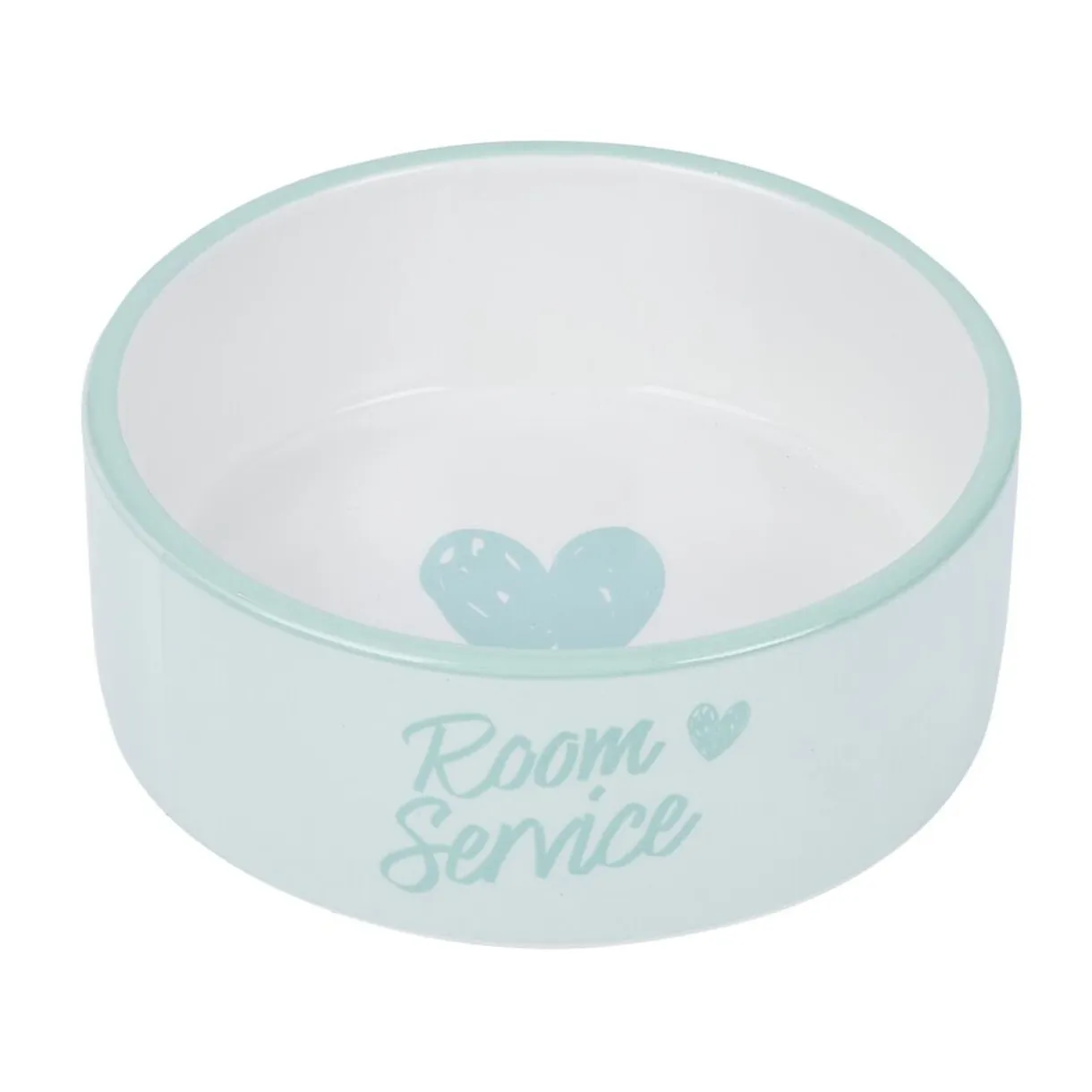 Gamelle ronde pour chien céramique bleu Ø16xH.6cm - 850 ml < Gifi Discount