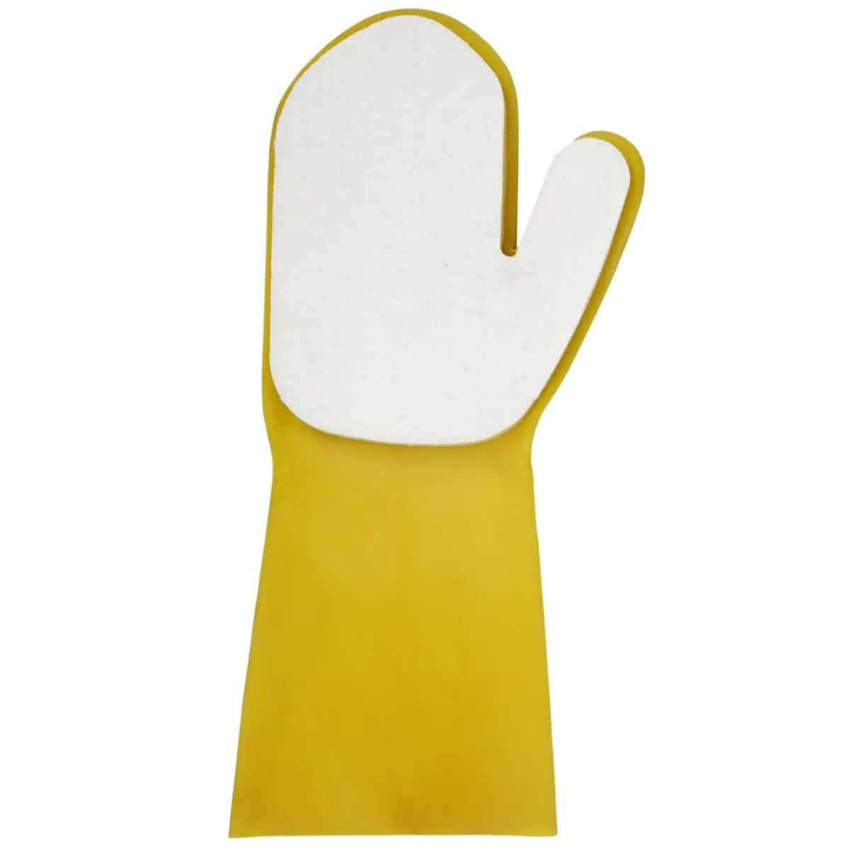 Gant de nettoyage ligne d'eau jaune et blanc < Gifi Outlet