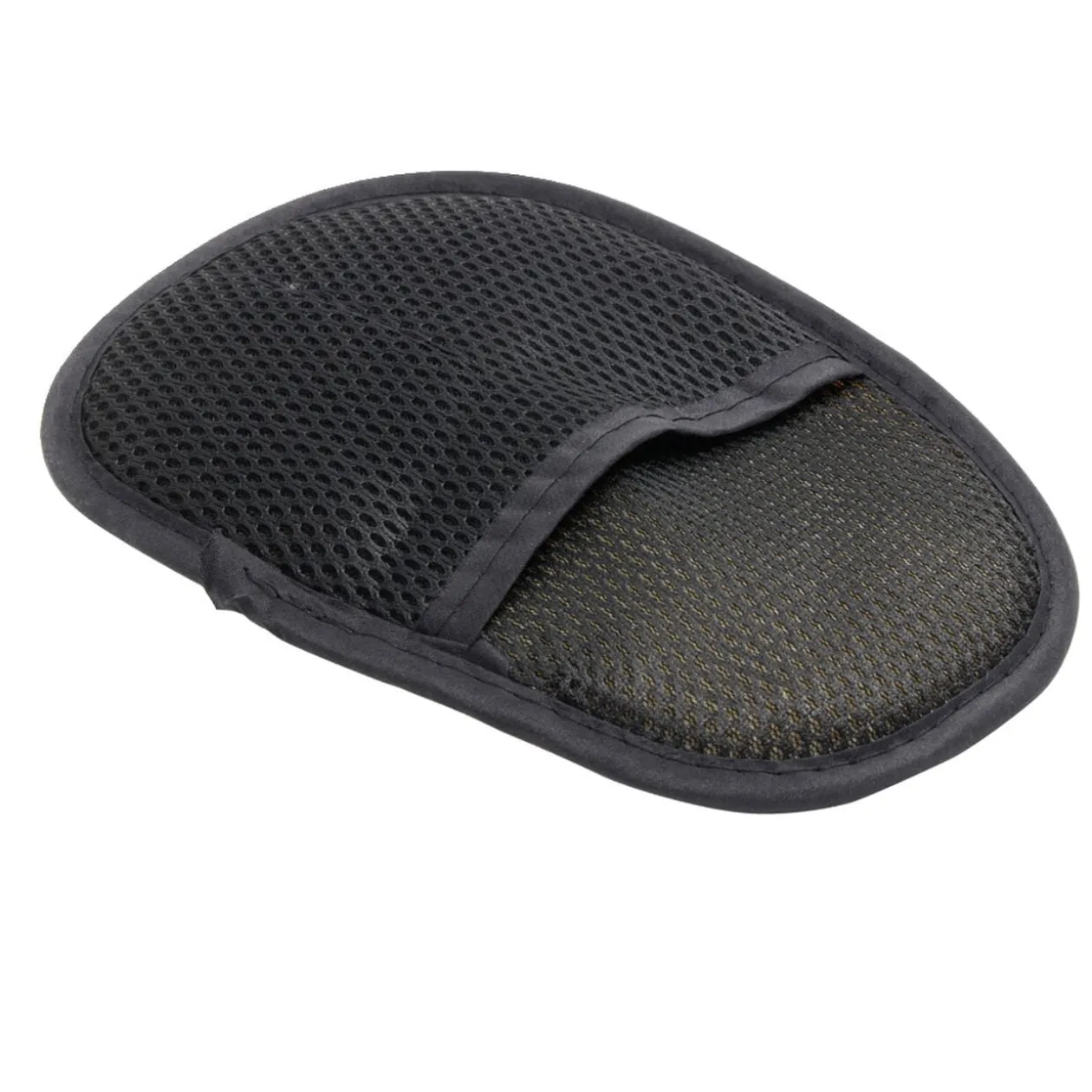 Gant de nettoyage pour voiture microfibre noir 15,5x23cm