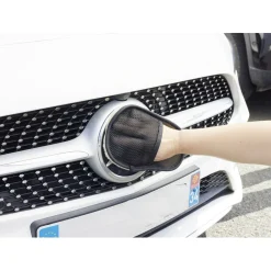 Gant de nettoyage pour voiture microfibre noir 15,5x23cm