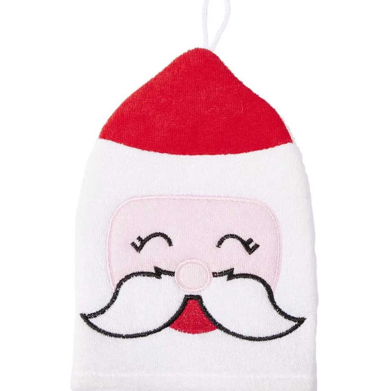 Gant de toilette design Noël