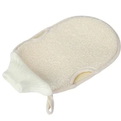Gant de toilette fleur de douche exfoliant 26x16cm < Gifi Sale