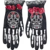 Gants adulte Halloween imprimé squelette jour des morts Taille unique < Gifi Clearance