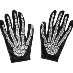 Gants squelette Halloween taille adulte