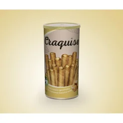 Gaufrette caramel beurre salé Craquise sans huile de palme 135gr