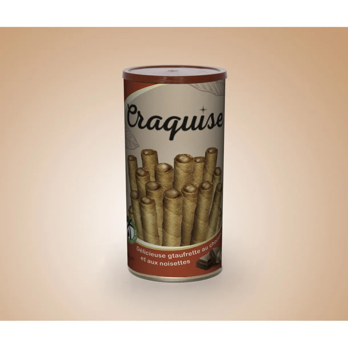 Gaufrette chocolat noisette Craquise sans huile de palme 135gr < Gifi Discount