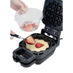 Gaufrier pour gaufre fourrée Homday multifonction 800W 28x15xH9cm < Gifi Clearance