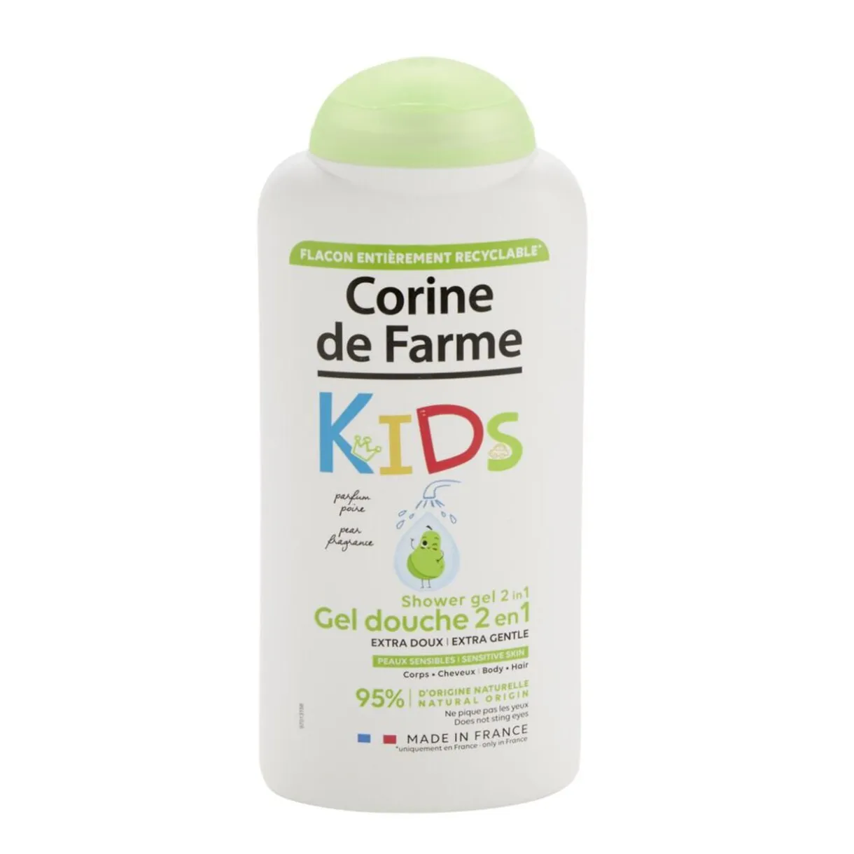 Gel douche enfant poire Corine de Farme corps et cheveux 300ml < Gifi Clearance