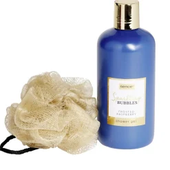 Gel douche et fleur de bain Sparkling bubble 300ml