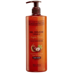 Gel douche Evoluderm argan divin 500 ml < Gifi Online