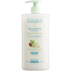 Gel douche Evoluderm douceur amande 1L