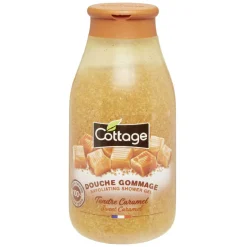 Gel douche exfoliant gommage Cottage caramel 270ml
