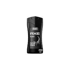 Gel douche homme Axe 5en1 Black 24H poire et bois de cèdre 250ml