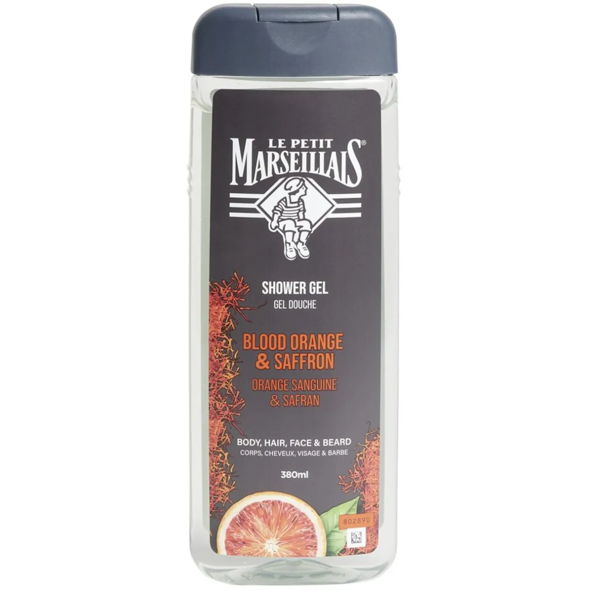 Gel douche homme Le Petit Marseillais orange sanguine et safran 380ml < Gifi Sale