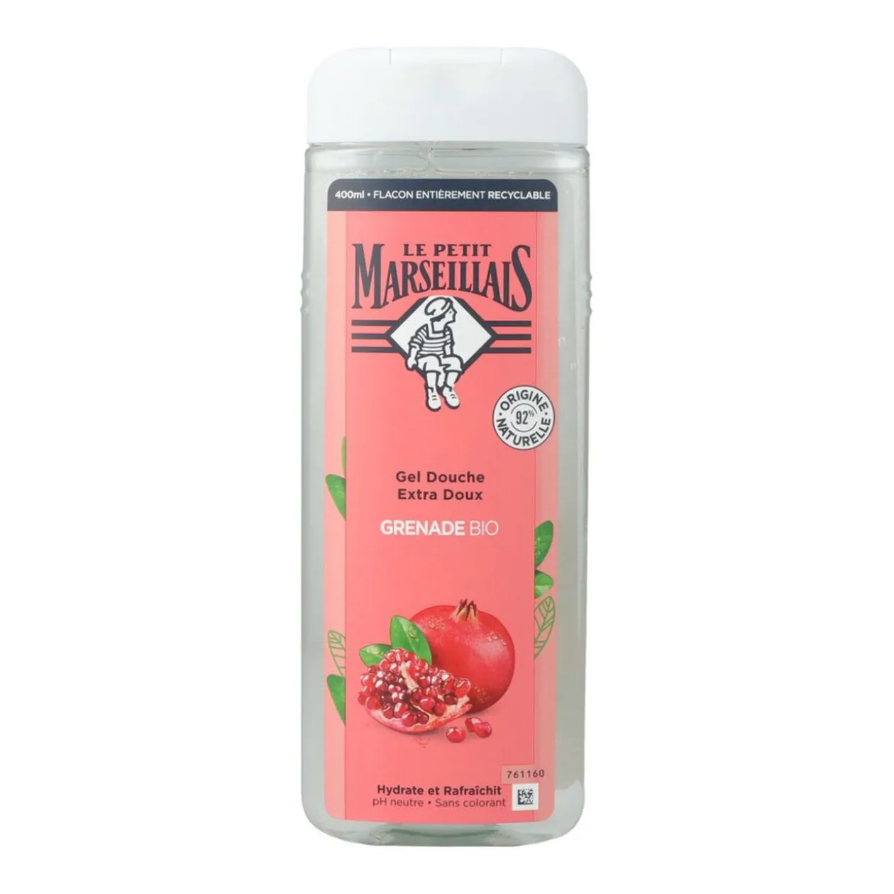 Gel douche Le Petit Marseillais Grenade de Méditérranée doux 400ml