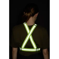Gilet réfléchissant ajustable taille universelle jaune fluo < Gifi New