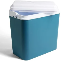 Glacière électrique 24L bleu et blanc - 34x29xH34cm < Gifi Discount