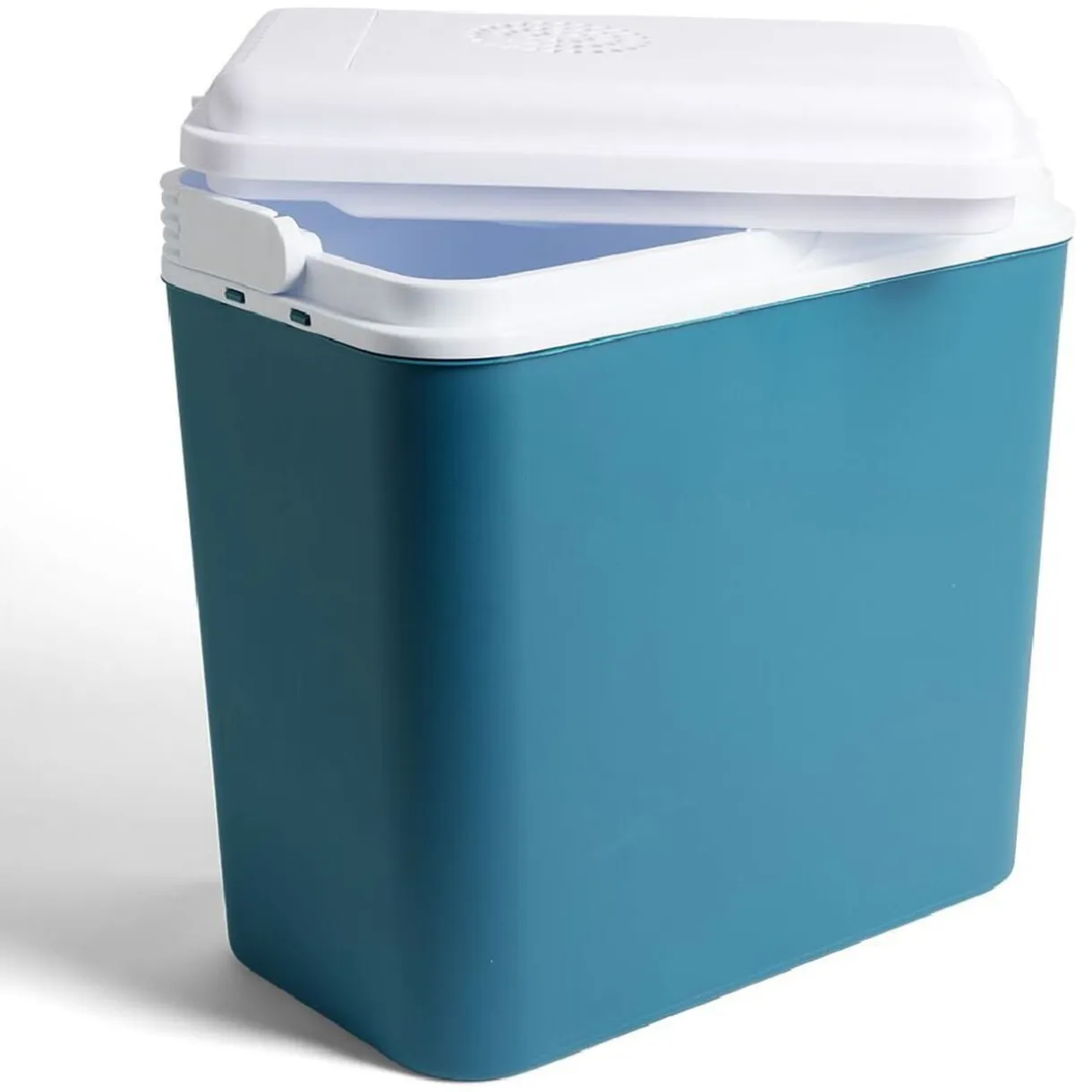 Glacière électrique 24L bleu et blanc - 34x29xH34cm < Gifi Discount