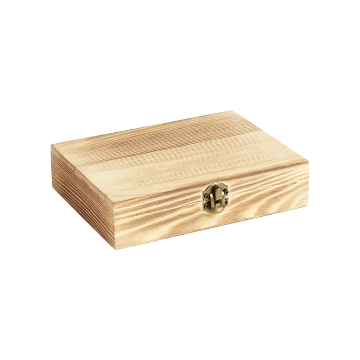 Glaçons en acier avec pince et housse dans coffret en bois