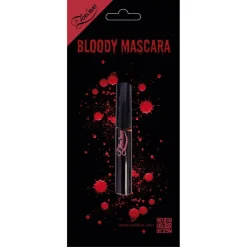 Gloss à lèvres Halloween effet faux sang tube noir Ø2xH12,5cm