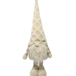 Gnome debout décoratif jambes extensibles H97cm (2 modèles)