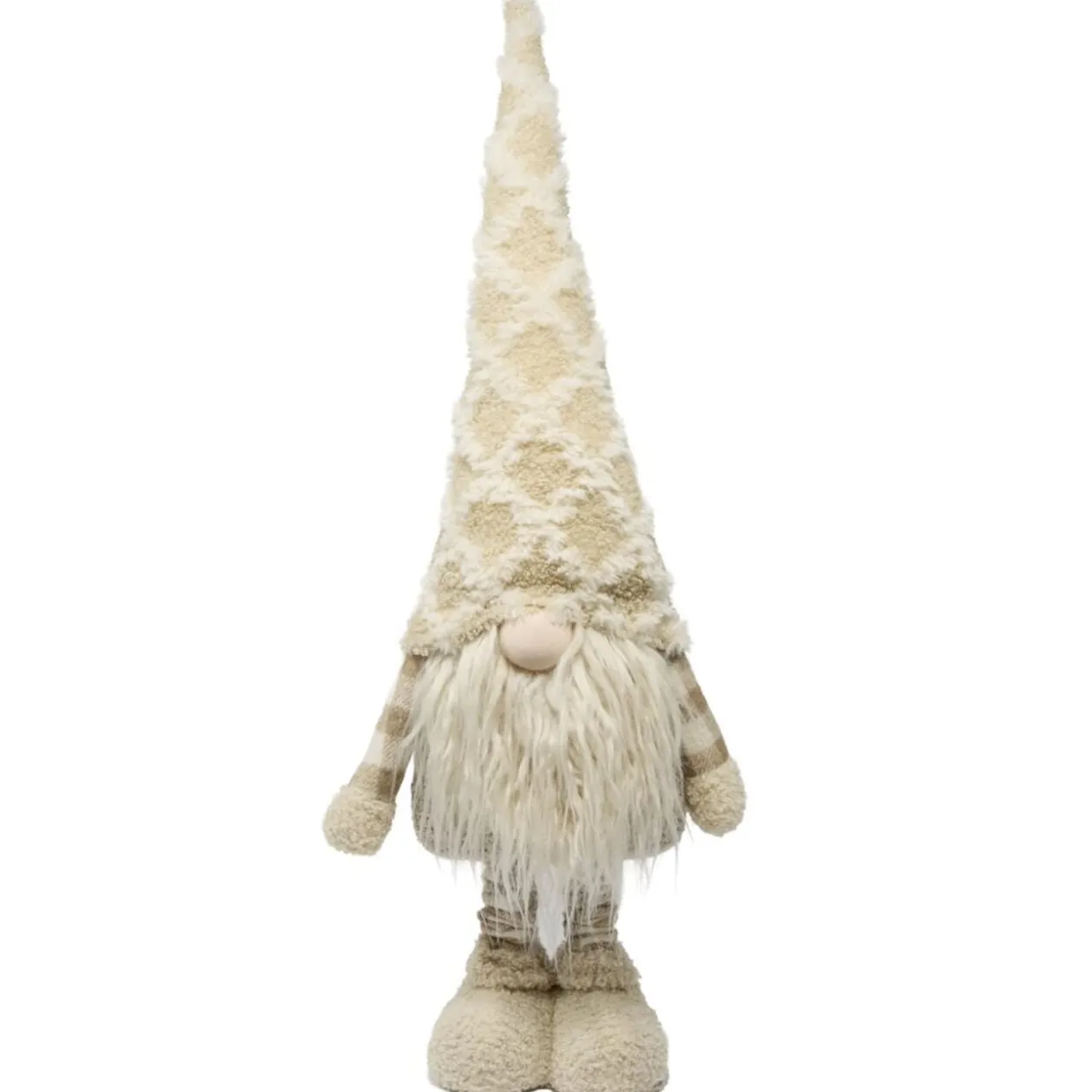 Gnome debout décoratif jambes extensibles H97cm (2 modèles)