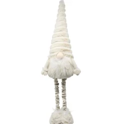 Gnome debout décoratif jambes extensibles H97cm (2 modèles)