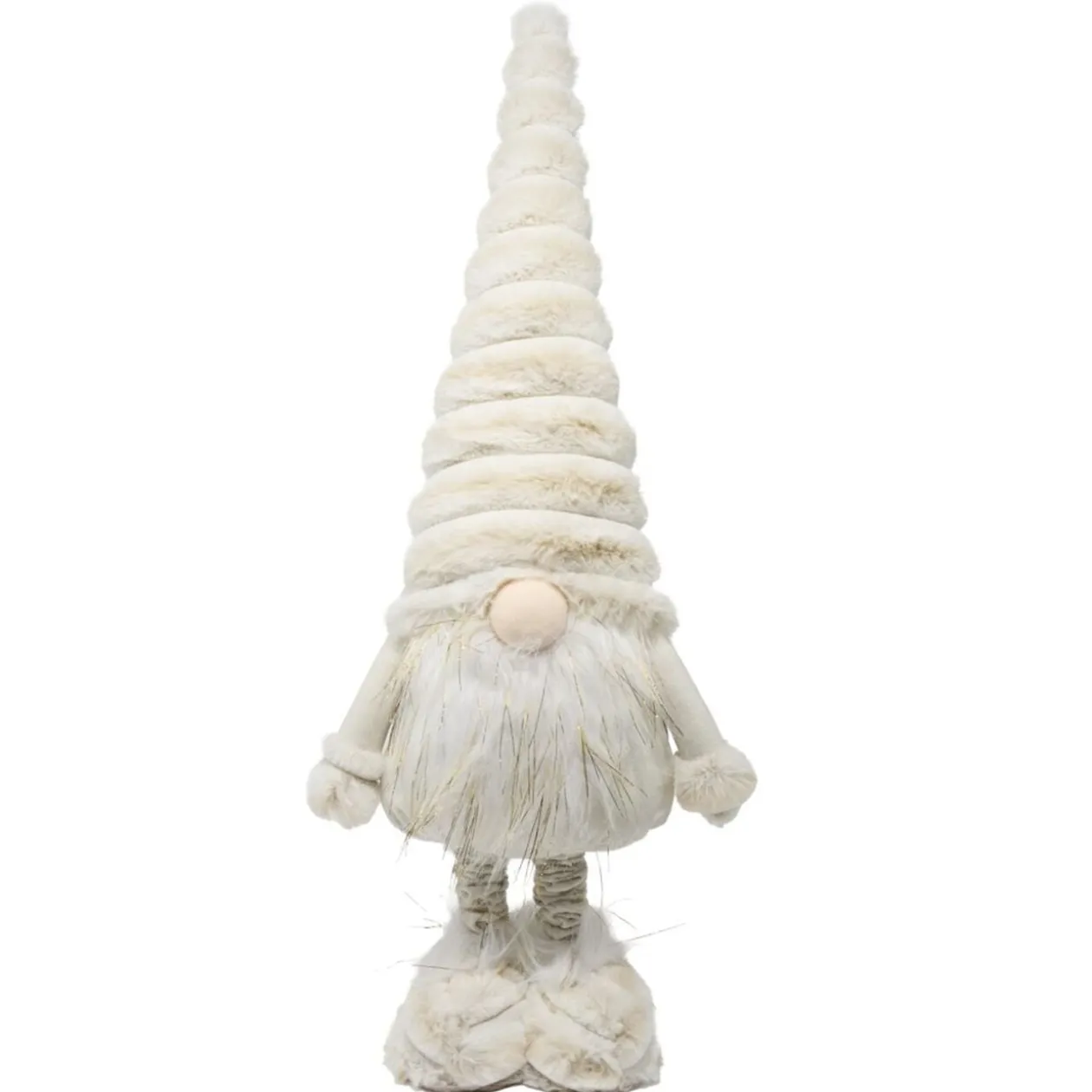 Gnome debout décoratif jambes extensibles H97cm (2 modèles)