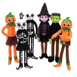 Gnome farceur personnages Halloween H30cm (6 modèles)