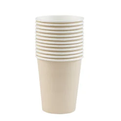 Gobelet blanc lin en carton 25 cl x12