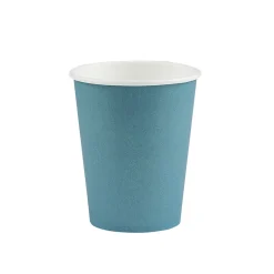 Gobelet bleu canard en carton 25 cl x12 < Gifi Outlet