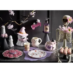 Gobelet carton x8 Halloween fantôme mignon 250ml