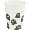 Gobelet carton x10 Halloween fantôme 25cl