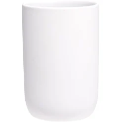 Gobelet céramique blanc Ø6,8xH10cm