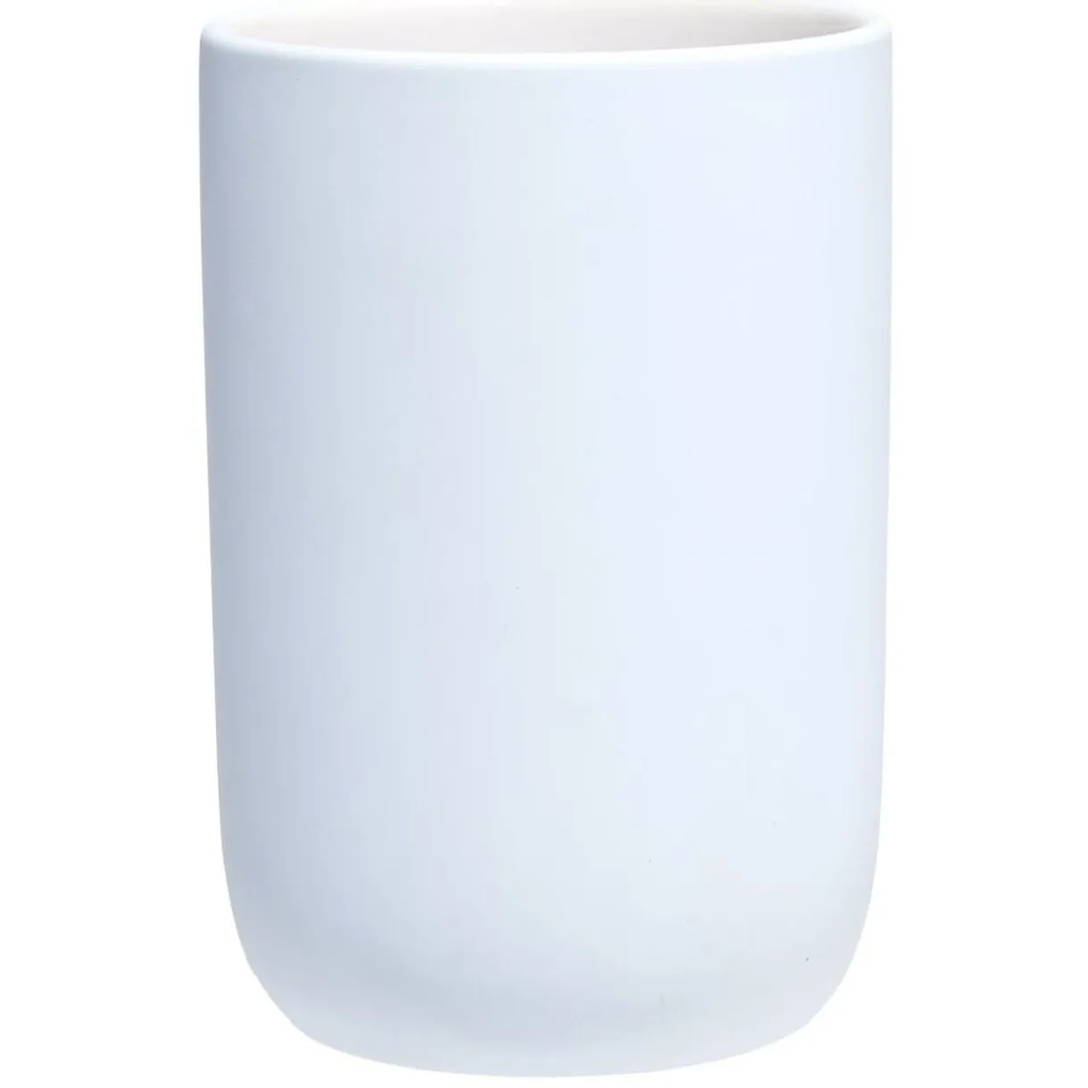 Gobelet céramique bleu clair intérieur blanc Ø6,8xH10cm < Gifi Best
