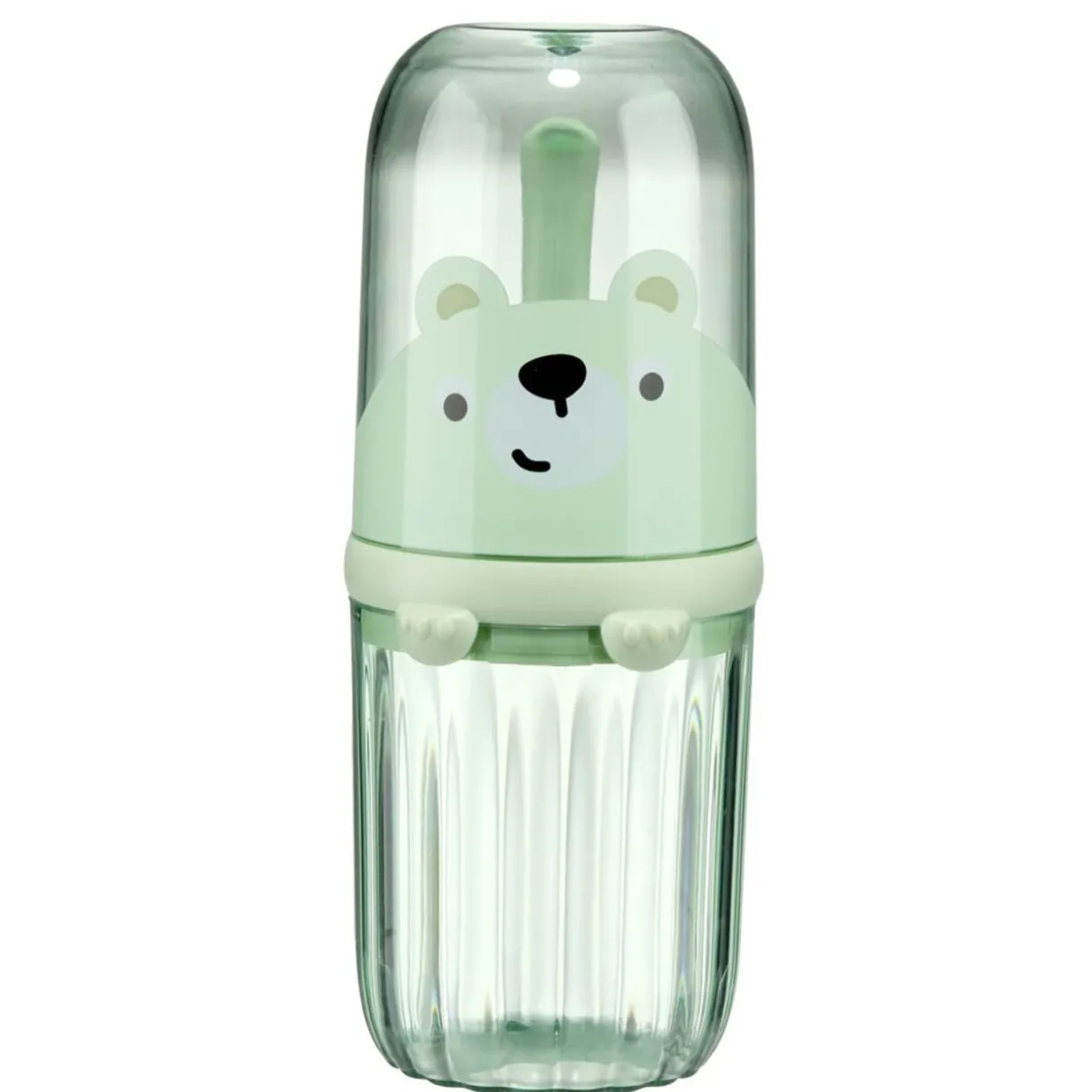 Gobelet de voyage enfant 2en1 plastique Ø7xH19,5cm (2 modèles) < Gifi Best