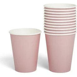 Gobelet en carton 36cl Rose clair x12 < Gifi Hot
