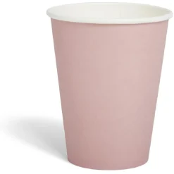 Gobelet en carton 36cl Rose clair x12 < Gifi Hot