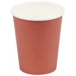 Gobelet en carton orange 25cl x12
