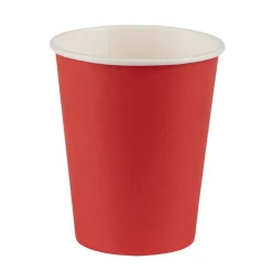 Gobelet en carton rouge et blanc 21 cl x50 < Gifi
