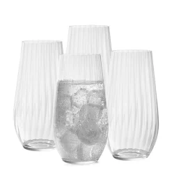 Gobelet en verre 38cl x4 < Gifi Online