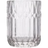 Gobelet en verre effet cristallin transparent Ø8xH10,5cm < Gifi Online