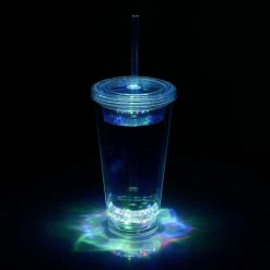 Gobelet lumineux avec lanière de transport < Gifi Hot