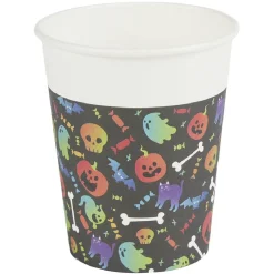 Gobelet papier Halloween Ø7,5cm x6 < Gifi Online