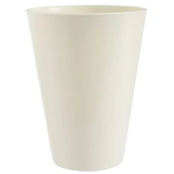 Gobelet plastique 43cl réutilisable couleur unie Ø5xH9cm (3 modèles)