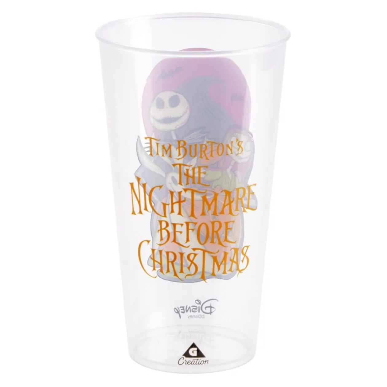 Gobelet plastique Halloween Disney Mr Jack Skellington eco cup Ø9xH15,5cm